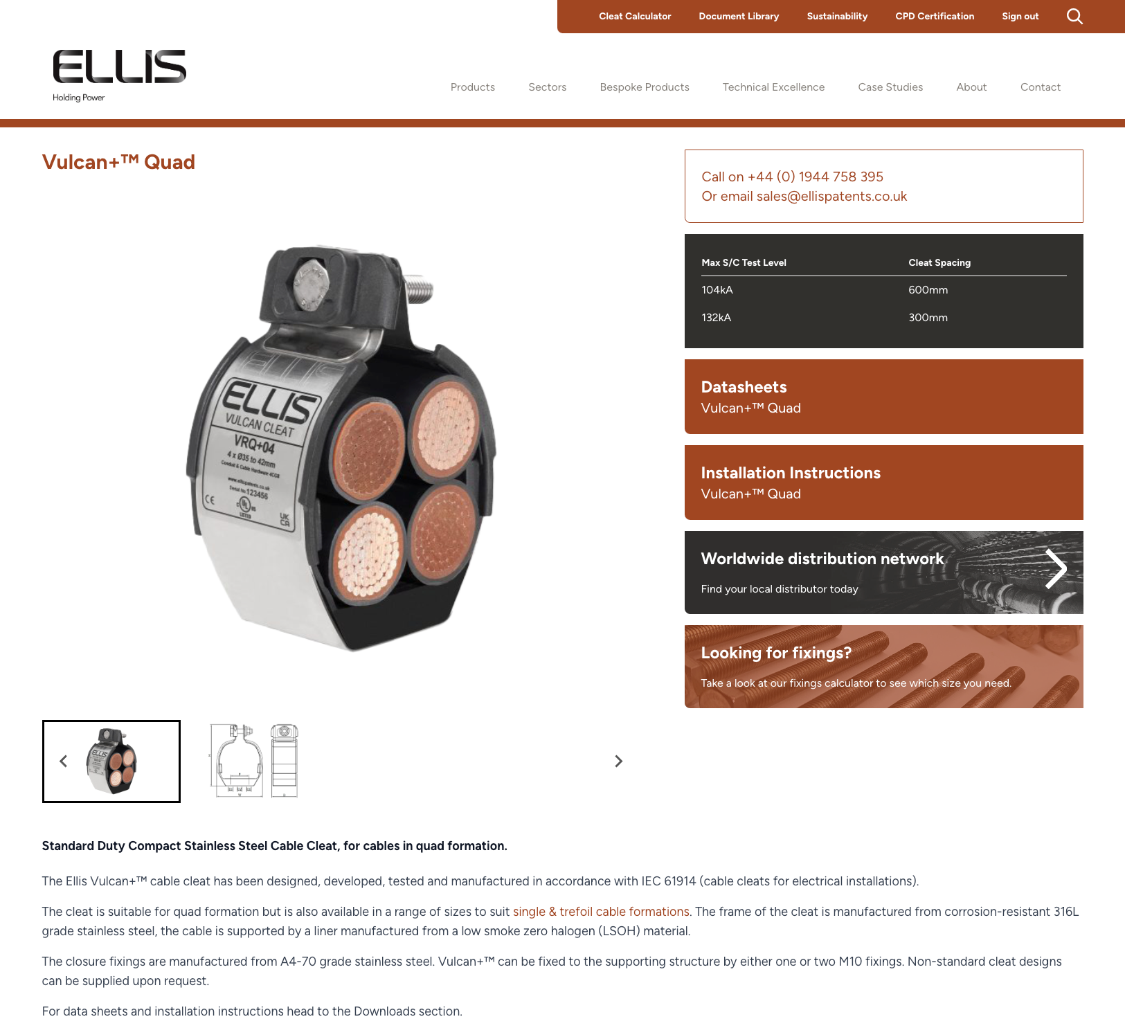 Ellis Patents site and Cleat Calculator